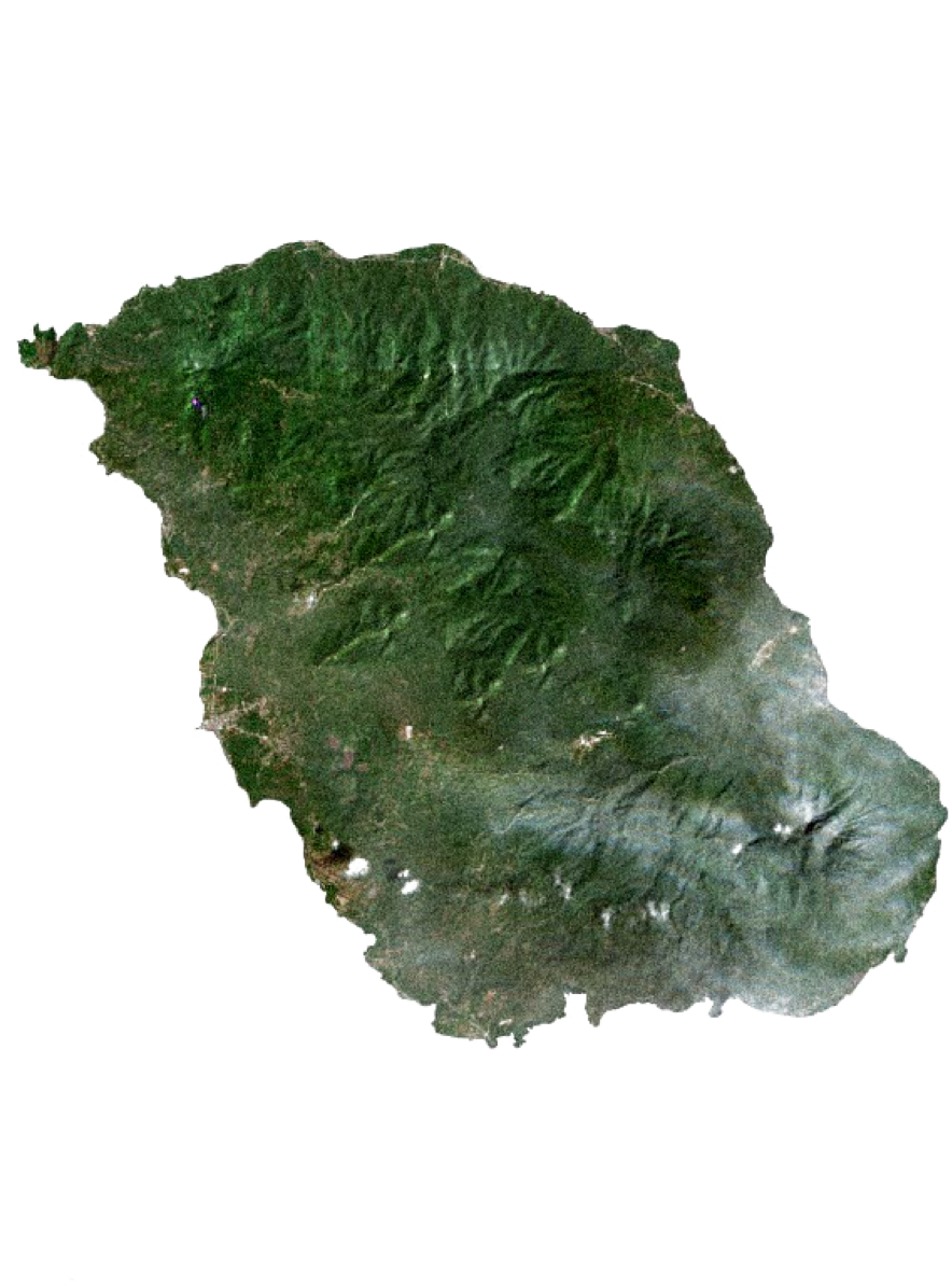 Satellite map of Biliran Is